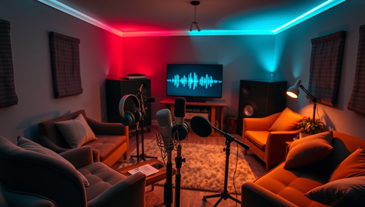 Inspiring Podcaster Studio